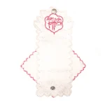 جانماز جیبی یاصاحب الزمان رنگ صورتی 9*9 کد 0363