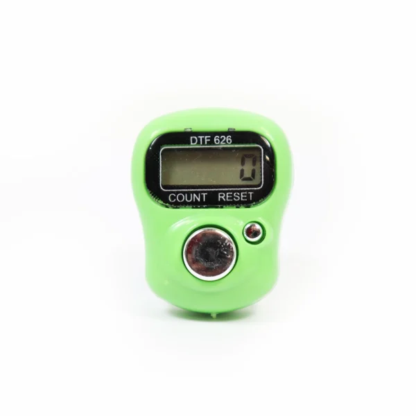 صلوات شمار انگشتی رنگ سبز روشن کد 0420