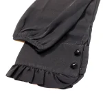 ساقدست شومیزی ژورژت مشکی کد 3608