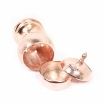 اسپند دودکن توپی زغالی رنگ مسی کد 0438