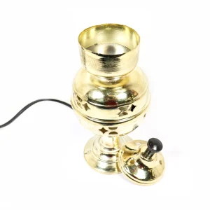 اسپند دودکن برقی سایز 25 سانتیمتر رنگ طلایی کد 0441