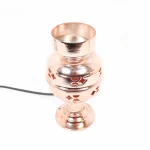 اسپند دودکن برقی سایز 25 سانتیمتر رنگ مسی کد 0442