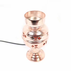 اسپند دودکن برقی سایز 25 سانتیمتر رنگ مسی کد 0442