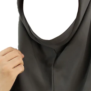 مقنعه کویتی کشدار 110 کرپ کره ای نوک مدادی سایز 29 کد 4211