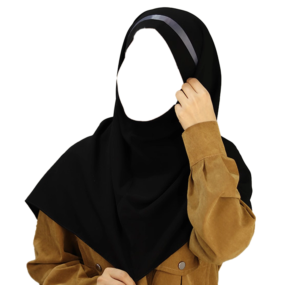 مقنعه تل دار 100 کرپ ایرانی مشکی تل مشکی کد 2901 مقنعه تل دار 100 کرپ ایرانی مشکی تل مشکی کد 2901