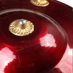 سپر تعزیه رنگ زرشکی کد 0543