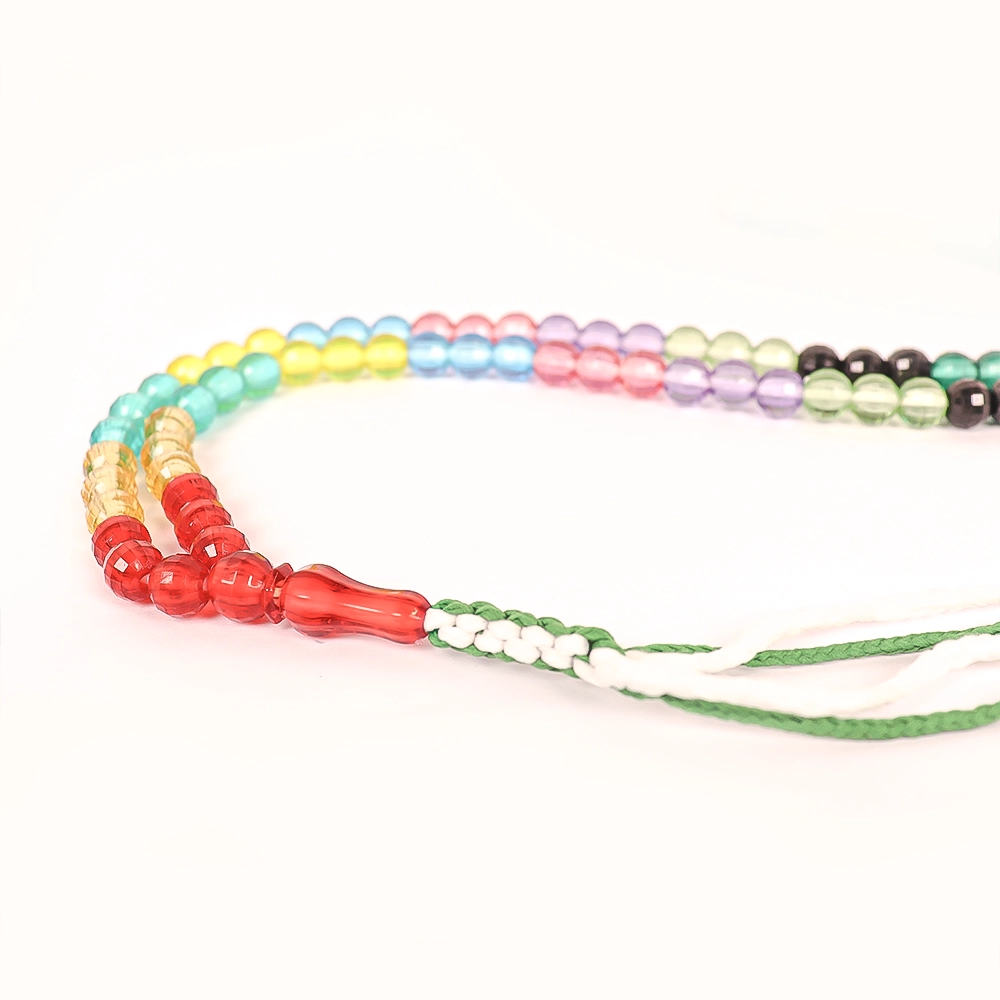 تسبیح 101 دانه سایز 8 چند رنگ کد 0391