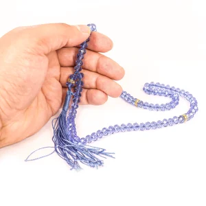 تسبیح 101 عددی سایز 8 رنگ سورمه ای کد 0389