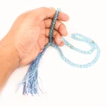 تسبیح 101 عددی سایز 8 رنگ آبی کد 0388