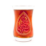 استکان کمر باریک یا حسین طرح اشک کد 1864