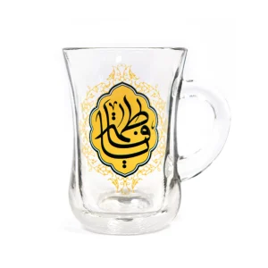 استکان کمر باریک دسته دار یا فاطمه کد 1402