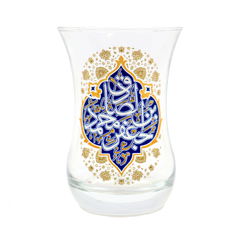 استکان کمر باریک جعفر بن محمد الصادق کد 0295 استکان کمر باریک جعفر بن محمد الصادق کد 0295