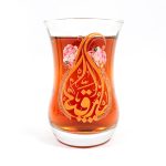 استکان کمر باریک یا رقیه طرح اشک کد 0465