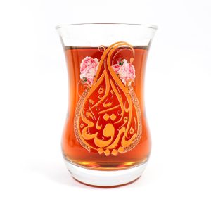 استکان کمر باریک یا رقیه طرح اشک کد 0465