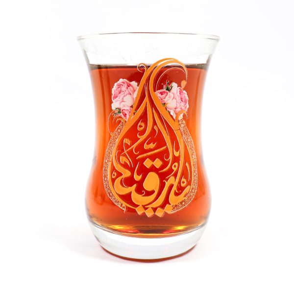 استکان کمر باریک یا رقیه طرح اشک کد 0465