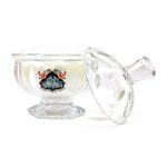 قندان پایه دار یا فاطمه الزهرا متن سفید کد 1408