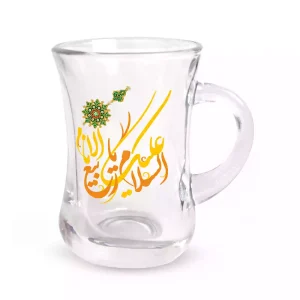 استکان کمر باریک السلام علیک یا ربیع الانام 6 عددی کد 0868