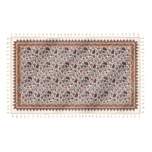 سفره هازان طرح قلمکار 4 نفره 70*120 کد 0564