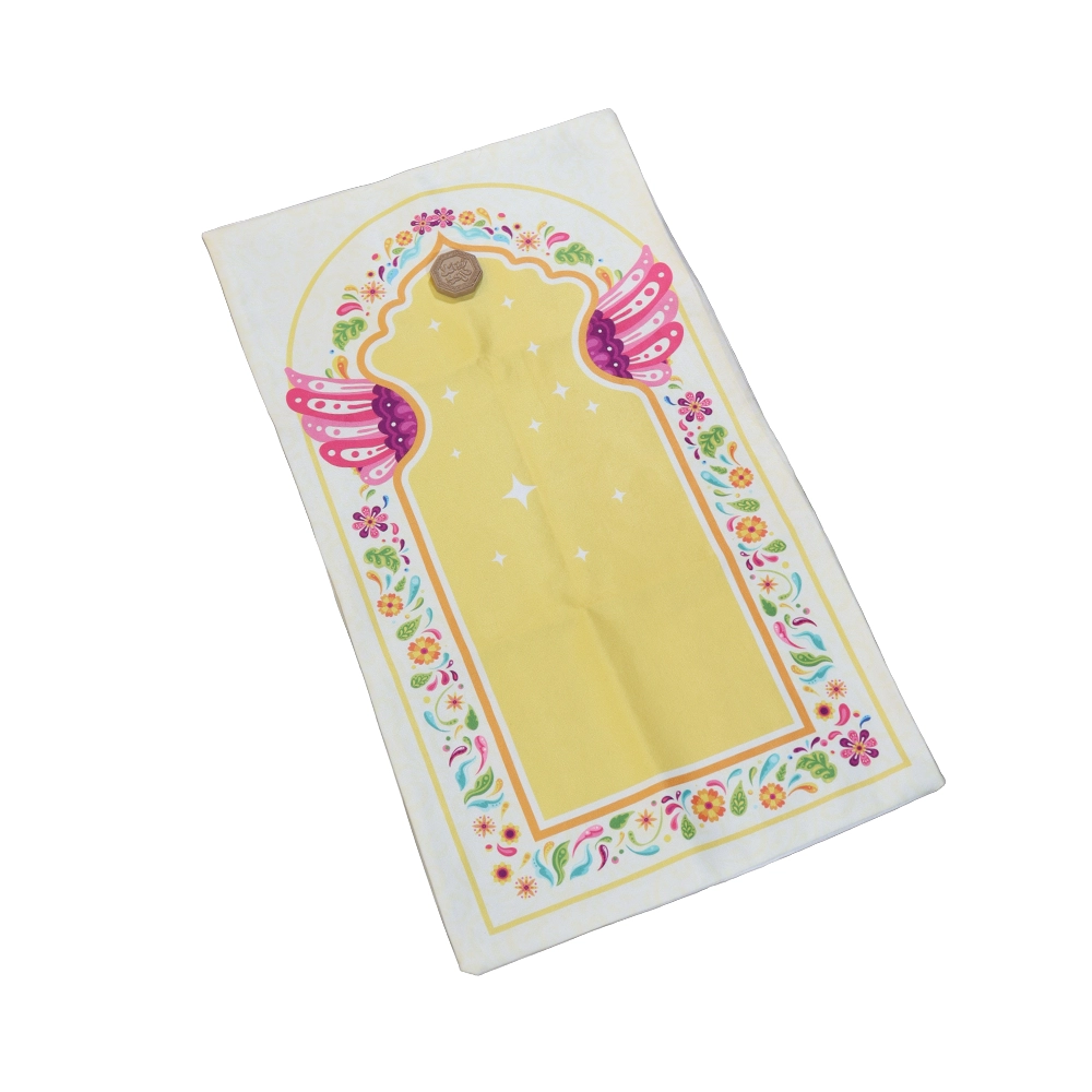 سجاده کودک مخمل طرح فرشته کد 0583 سجاده کودک مخمل طرح فرشته کد 0583