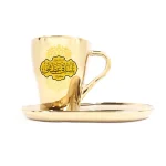 ست فنجان با سینی طلایی السلام علیک یا ساقی عطاشی کد 0290