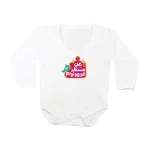 سرهمی نوزاد آستین بلند من منتظر کوچولوام کد 0886