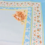 سجاده جانماز مخمل سه تیکه طرح نیایش صورتی کد 0578