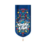 کتیبه کودک نیمه شعبان مخمل یا مهدی ادرکنی عمودی