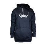 هودی مشکی منقش به نام امام حسین طرح 1