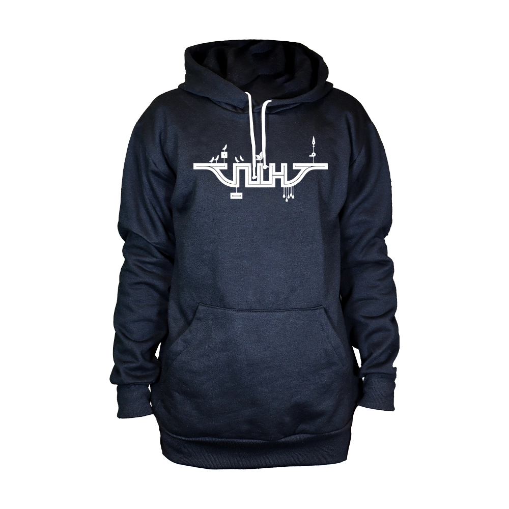 هودی مشکی منقش به نام امام حسین طرح 1 هودی مشکی منقش به نام امام حسین طرح 1