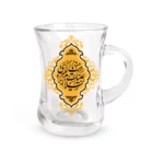 استکان کمر باریک دسته دار السلام علیک یا زینب 6عددی کد 0300