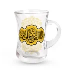 استکان کمر باریک دسته دار یا اباالفضل عباس 6عددی کد 0298