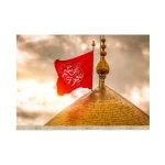 کتیبه تصویری محرم مخمل گنبد حرم حضرت عباس53215
