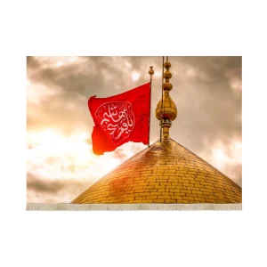 کتیبه تصویری محرم مخمل گنبد حرم حضرت عباس53215