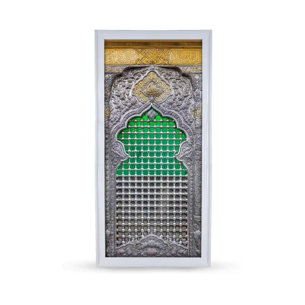 تابلو مخمل محرم تصویری ضریح امام حسین علیه السلام تابلو مخمل محرم تصویری ضریح امام حسین علیه السلام
