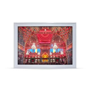 تابلو مخمل محرم تصویری باب القبله امام حسین علیه السلام