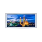 تابلو مخمل محرم تصویری نمای گنبد حرم امام حسین علیه السلام