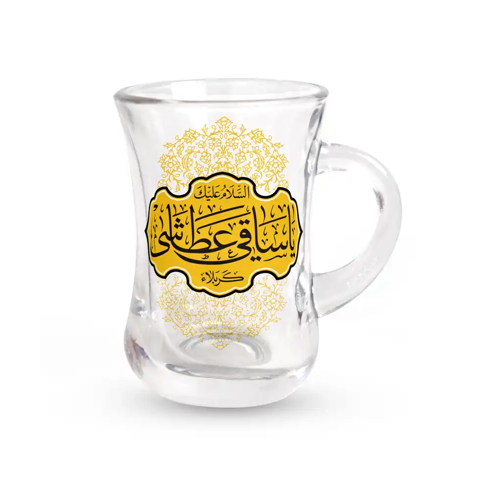 استکان کمر باریک دسته دار یا ساقی عطاشی شش عددی کد 0349 استکان کمر باریک دسته دار یا ساقی عطاشی شش عددی کد 0349