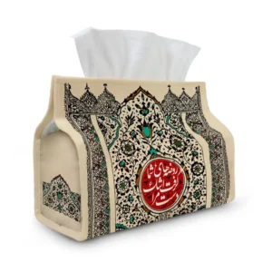 کاور دستمال کاغذی مخمل دست مرا گرفت اشک روضه های شما کد 0624