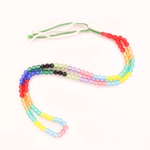 تسبیح 101 دانه سایز 8 چند رنگ کد 0391