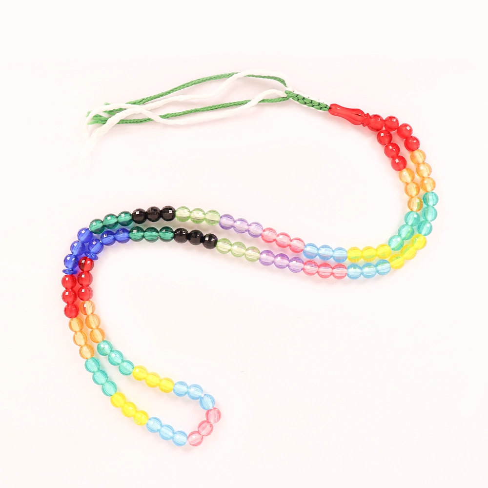 تسبیح 101 دانه سایز 8 چند رنگ کد 0391