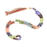 تسبیح 101 دانه طرح کریستال سایز 8 چند رنگ کد 0392