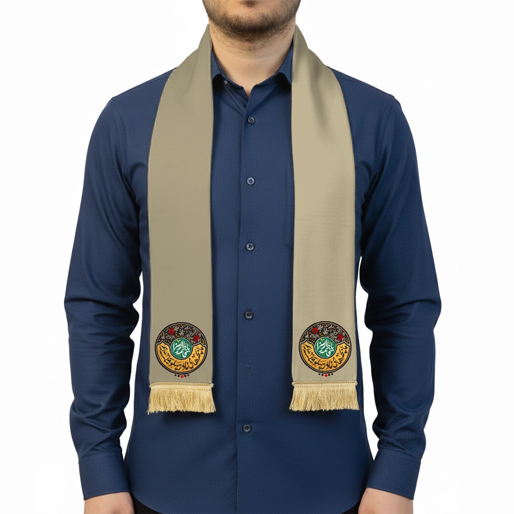 fatemiyeh-velvet-scarf-we-are-children-of-the-mother-with-the-broken-rib-code-1619 شال گردن فاطمیه مخمل ما بچه های مادر پهلو شکسته ایم کد 1619