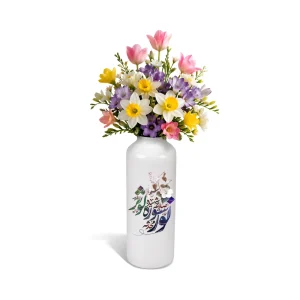 گلدان چینی فاطمیه نور سوره کوثر کد 1690