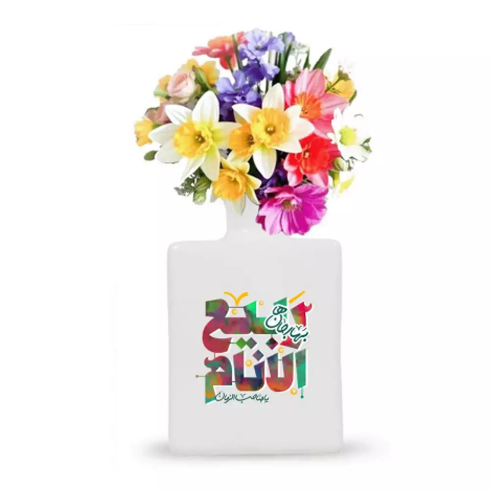 Chinese-vase-half-Shaban-Rabi-ul-Naam-code-1682 گلدان چینی نیمه شعبان ربیع النام