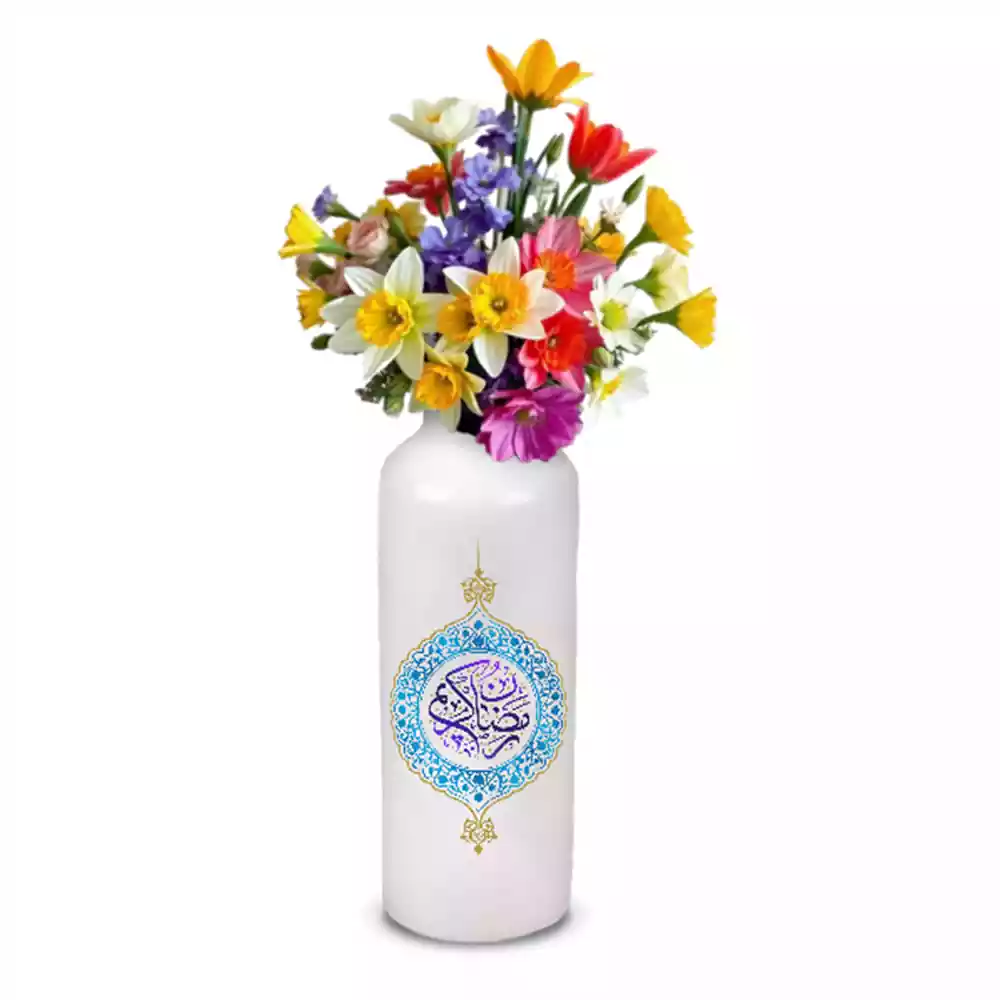 گلدان استوانه ای رمضان کریم کد 3500822