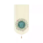 کتیبه مخمل عمودی نیمه شعبان ای گل یاس گل نرگس تو می آید کد 53455