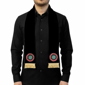 شال محرم مخمل لا یوم کیومک کد 2666