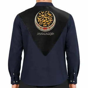 حمایل محرم فاران مخمل عزیزم حسین کد 2784