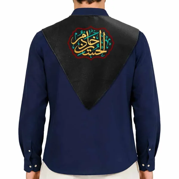 حمایل محرم فاران مخمل خادم الحسین کد 2785