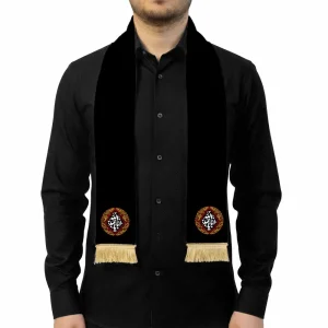 شال محرم مخمل یا اباعبدالله کد 2662